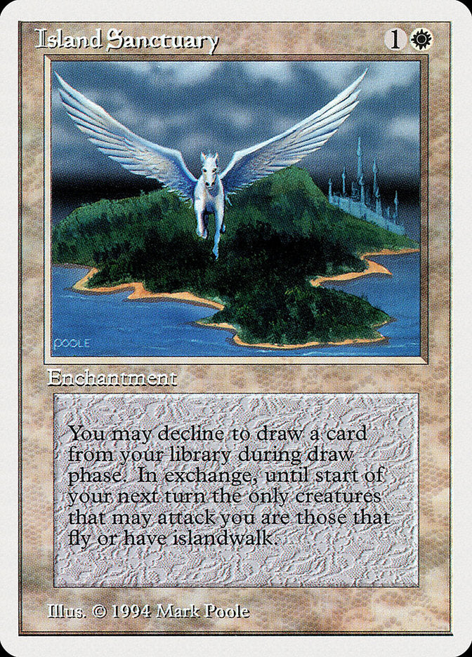 Island Sanctuary [Summer Magic / Edgar] | Card Merchant Takapuna