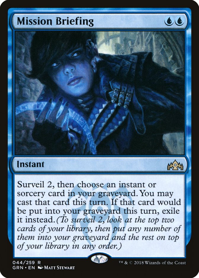 Mission Briefing [Guilds of Ravnica] | Card Merchant Takapuna