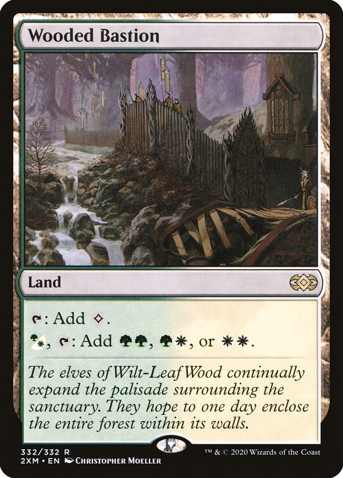 Wooded Bastion [Double Masters] | Card Merchant Takapuna