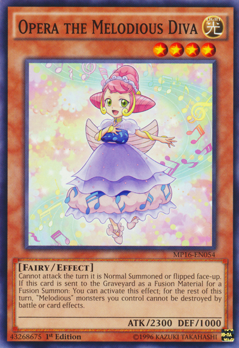 Opera the Melodious Diva [MP16-EN054] Common | Card Merchant Takapuna