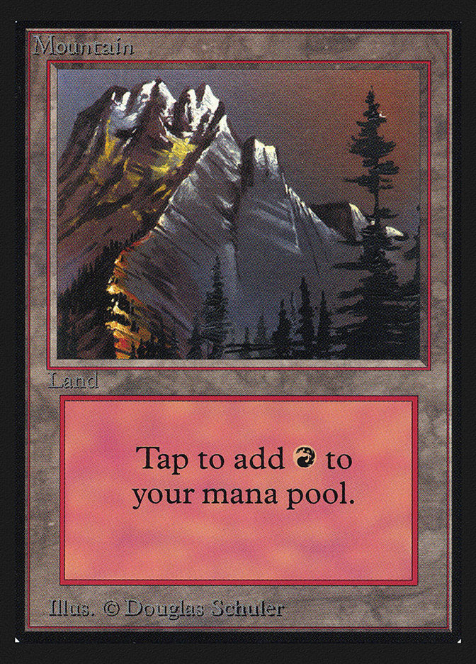 Mountain (Snow Top / Highest Point on Left) [International Collectors' Edition] | Card Merchant Takapuna
