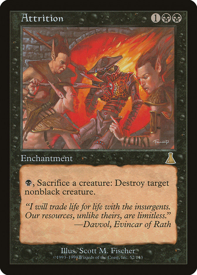 Attrition [Urza's Destiny] | Card Merchant Takapuna