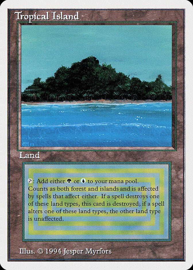 Tropical Island [Summer Magic / Edgar] | Card Merchant Takapuna