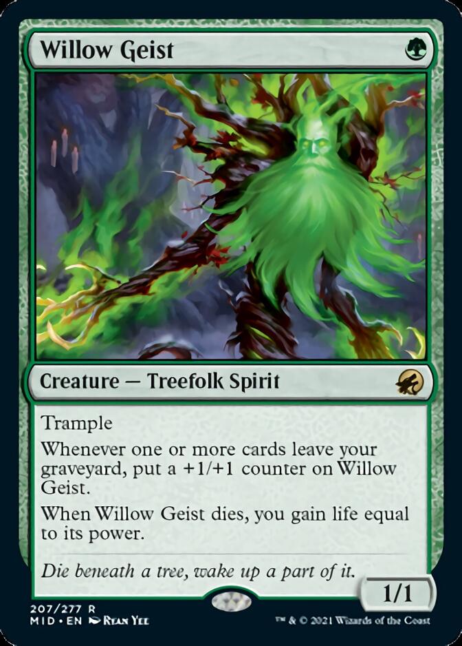 Willow Geist [Innistrad: Midnight Hunt] | Card Merchant Takapuna