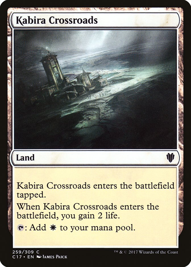 Kabira Crossroads [Commander 2017] | Card Merchant Takapuna