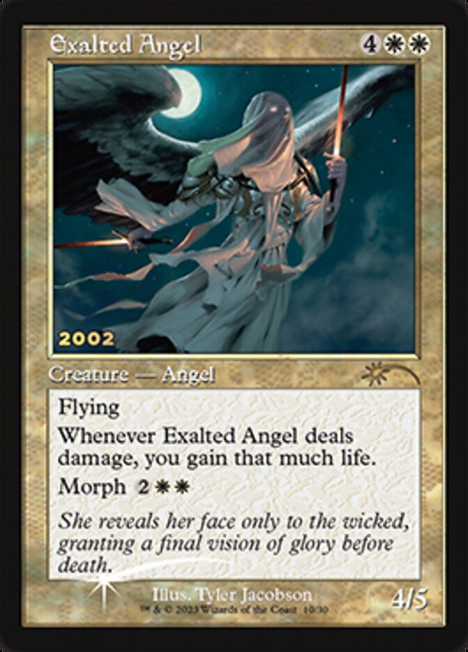 Exalted Angel [30th Anniversary Promos] | Card Merchant Takapuna