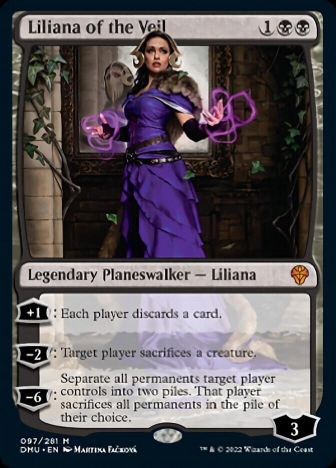 Liliana of the Veil [Dominaria United] | Card Merchant Takapuna