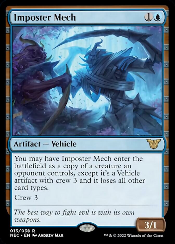 Imposter Mech [Kamigawa: Neon Dynasty Commander] | Card Merchant Takapuna