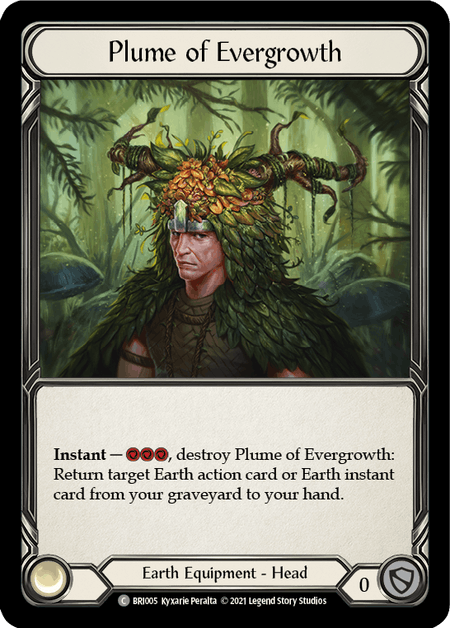 Plume of Evergrowth [BRI005] (Tales of Aria Briar Blitz Deck)  1st Edition Normal | Card Merchant Takapuna