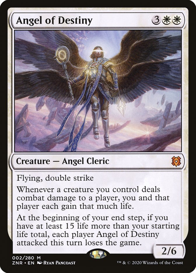 Angel of Destiny [Zendikar Rising] | Card Merchant Takapuna