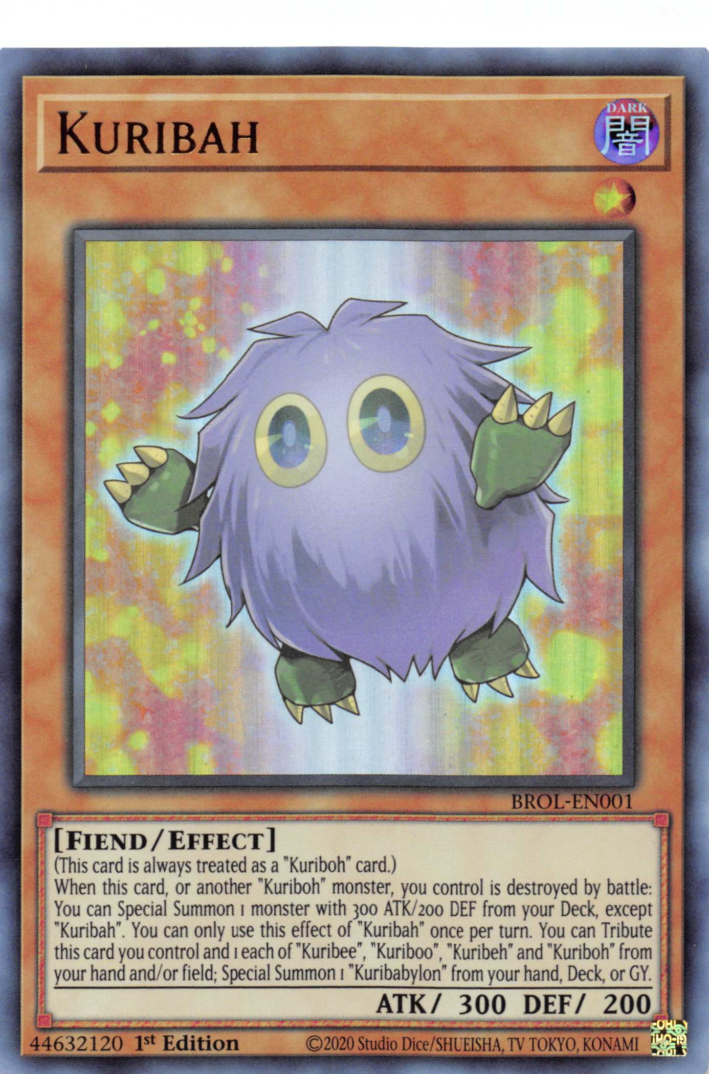Kuribah [BROL-EN001] Ultra Rare | Card Merchant Takapuna