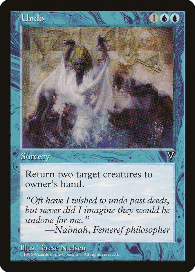 Undo [Visions] | Card Merchant Takapuna