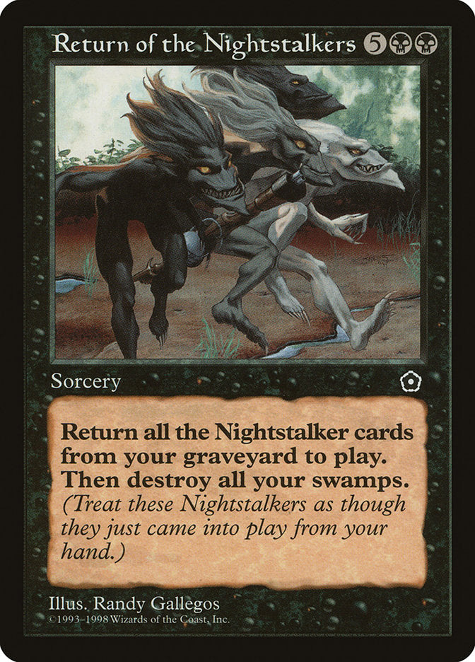 Return of the Nightstalkers [Portal Second Age] | Card Merchant Takapuna