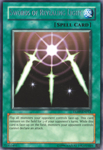 Swords of Revealing Light (Silver) [DL09-EN013] Rare | Card Merchant Takapuna