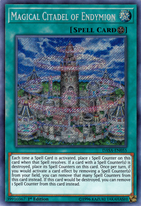Magical Citadel of Endymion [DASA-EN055] Secret Rare | Card Merchant Takapuna