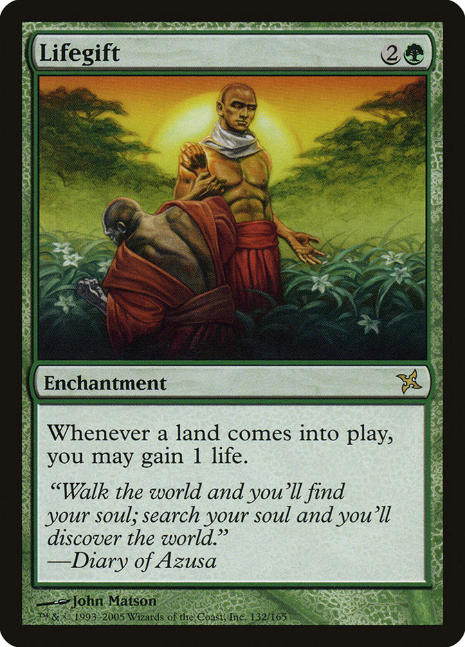 Lifegift [Betrayers of Kamigawa] | Card Merchant Takapuna