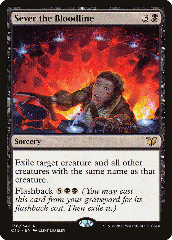 Sever the Bloodline [Commander 2015] | Card Merchant Takapuna