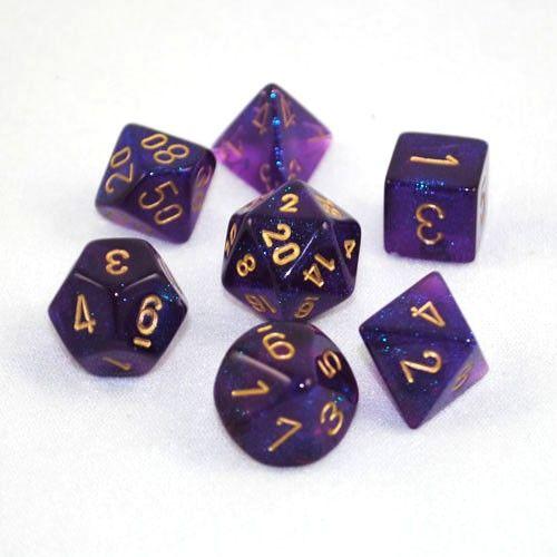 Borealis Royal Purple/Gold 7 Die-Set | Card Merchant Takapuna