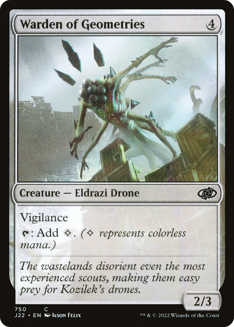 Warden of Geometries [Jumpstart 2022] | Card Merchant Takapuna