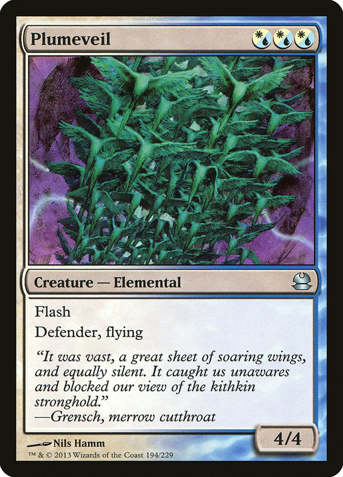 Plumeveil [Modern Masters] | Card Merchant Takapuna