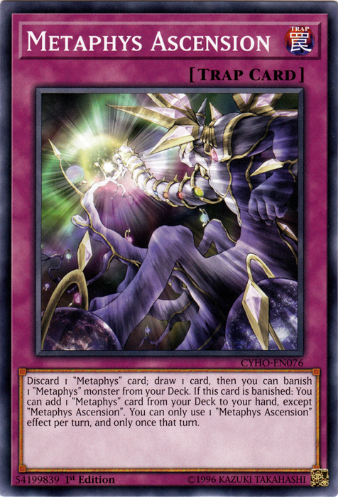 Metaphys Ascension [CYHO-EN076] Common | Card Merchant Takapuna