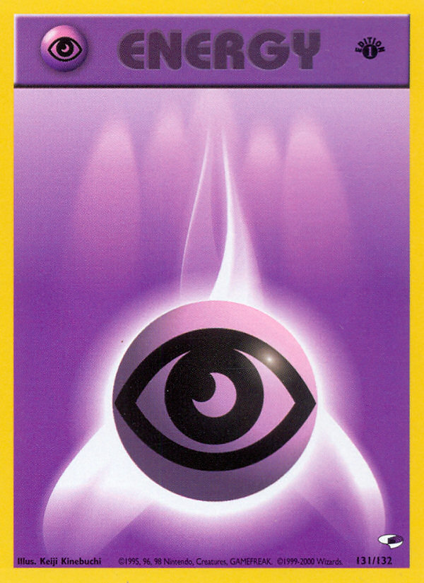 Psychic Energy (131/132) [Gym Heroes 1st Edition] | Card Merchant Takapuna