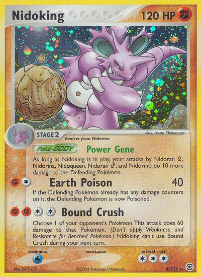 Nidoking (8/112) [EX: FireRed & LeafGreen] | Card Merchant Takapuna