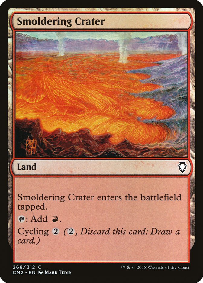 Smoldering Crater [Commander Anthology Volume II] | Card Merchant Takapuna