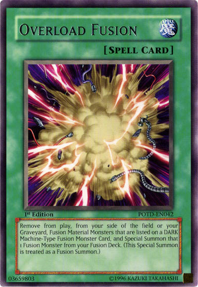 Overload Fusion [POTD-EN042] Rare | Card Merchant Takapuna