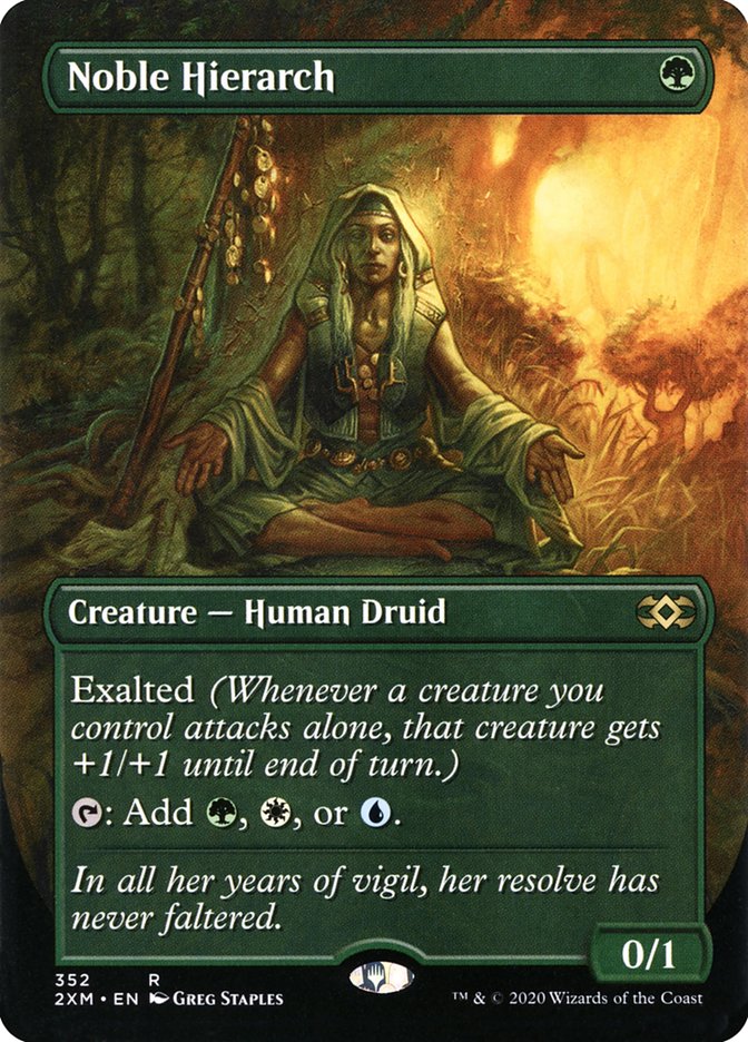 Noble Hierarch (Toppers) [Double Masters] | Card Merchant Takapuna