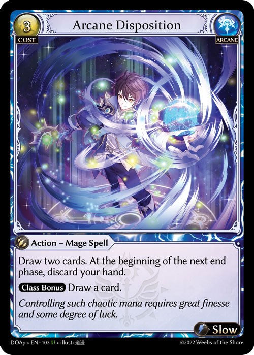 Arcane Disposition (103) [Dawn of Ashes: Prelude] | Card Merchant Takapuna