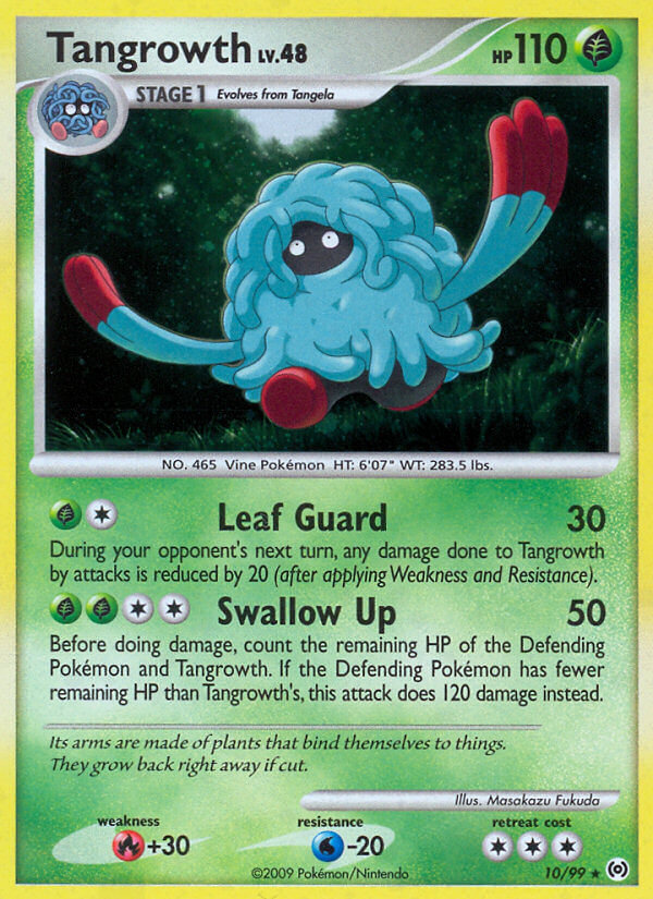 Tangrowth (10/99) (Theme Deck Exclusive) [Platinum: Arceus] | Card Merchant Takapuna