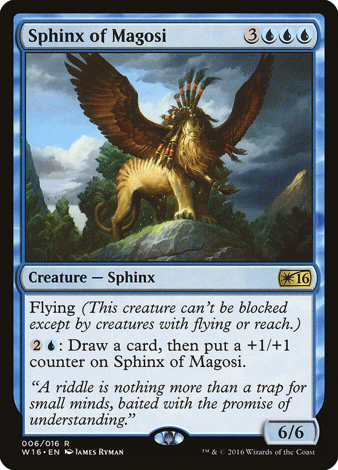 Sphinx of Magosi [Welcome Deck 2016] | Card Merchant Takapuna