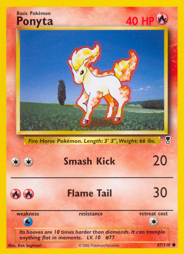 Ponyta (87/110) [Legendary Collection] | Card Merchant Takapuna
