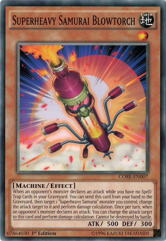 Superheavy Samurai Blowtorch [CORE-EN007] Common | Card Merchant Takapuna