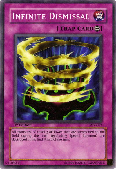 Infinite Dismissal [PSV-072] Common | Card Merchant Takapuna
