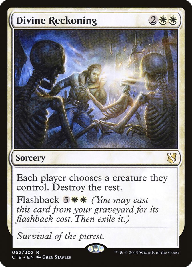Divine Reckoning [Commander 2019] | Card Merchant Takapuna