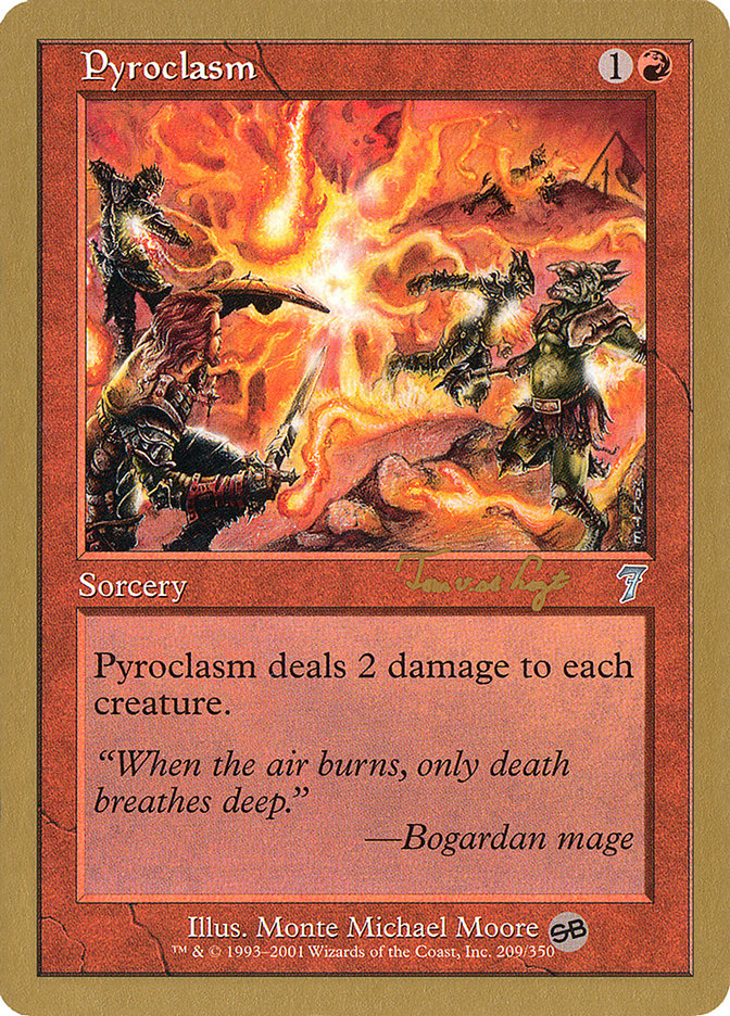 Pyroclasm (Tom van de Logt) (SB) [World Championship Decks 2001] | Card Merchant Takapuna