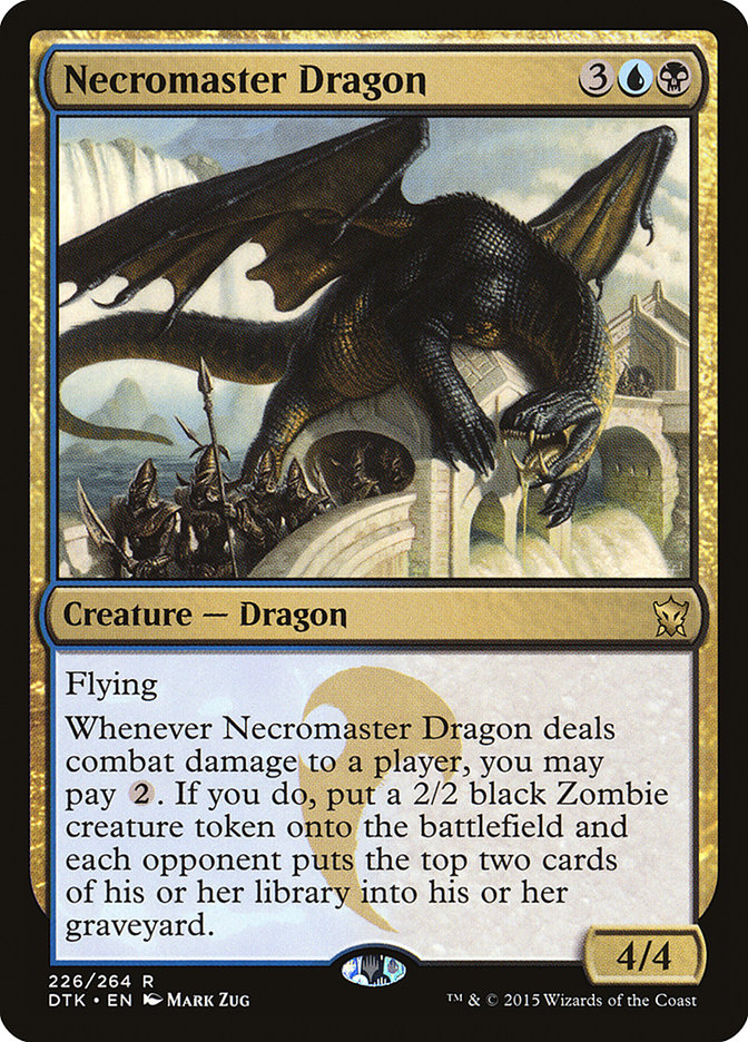 Necromaster Dragon [Dragons of Tarkir] | Card Merchant Takapuna