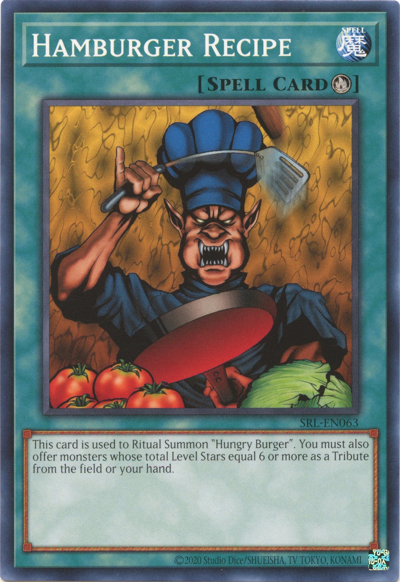 Hamburger Recipe (25th Anniversary) [SRL-EN063] Common | Card Merchant Takapuna