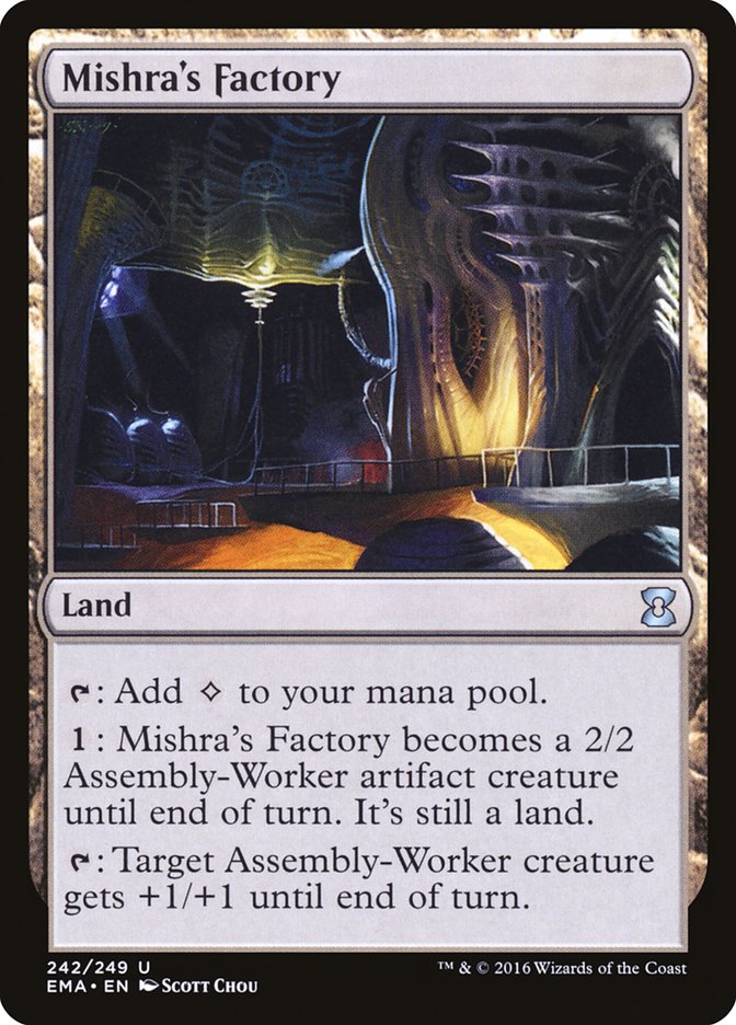 Mishra's Factory [Eternal Masters] | Card Merchant Takapuna