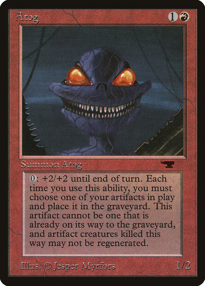Atog [Antiquities] | Card Merchant Takapuna