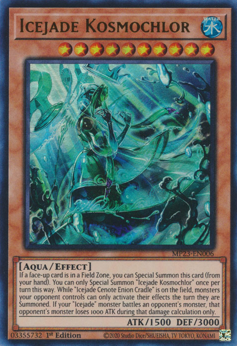 Icejade Kosmochlor [MP23-EN006] Ultra Rare | Card Merchant Takapuna