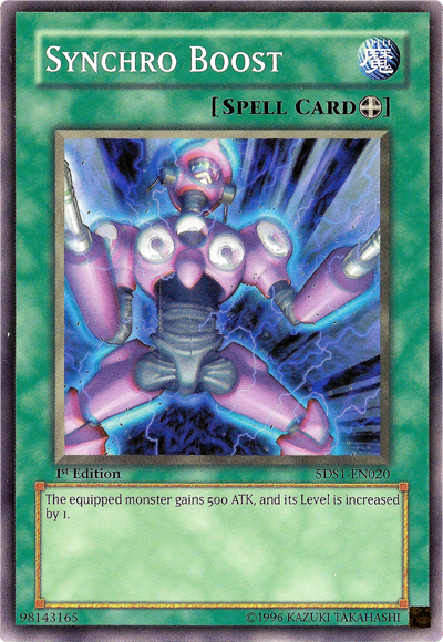 Synchro Boost [5DS1-EN020] Common | Card Merchant Takapuna