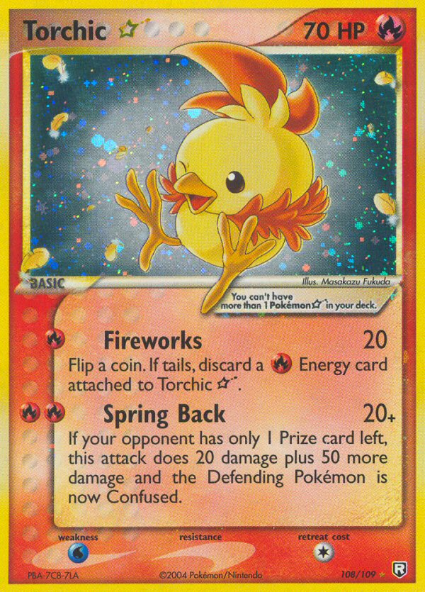 Torchic Star (108/109) [EX: Team Rocket Returns] | Card Merchant Takapuna
