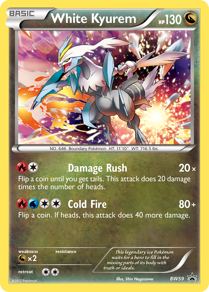 White Kyurem (BW59) [Black & White: Black Star Promos] | Card Merchant Takapuna