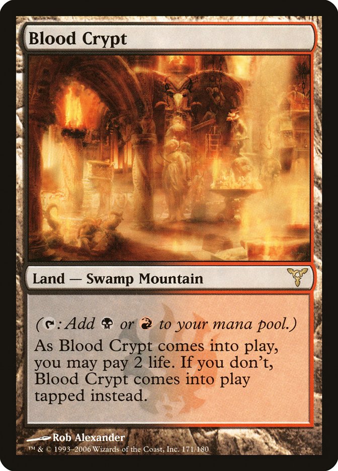 Blood Crypt [Dissension] | Card Merchant Takapuna