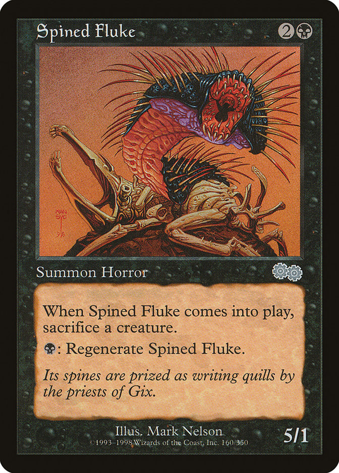 Spined Fluke [Urza's Saga] | Card Merchant Takapuna