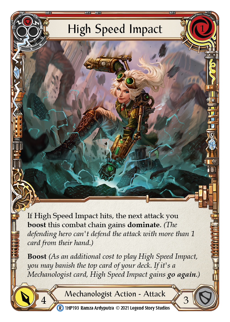 High Speed Impact (Red) [1HP193] (History Pack 1) | Card Merchant Takapuna