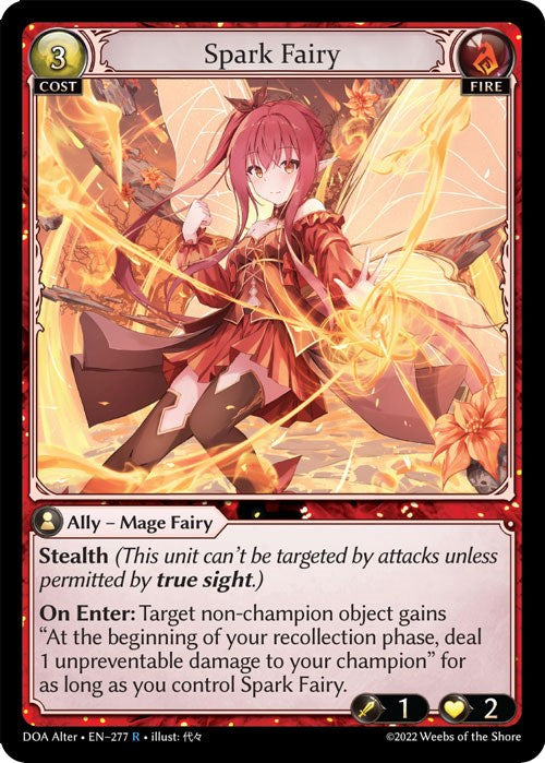 Spark Fairy (277) [Dawn of Ashes: Alter Edition] | Card Merchant Takapuna